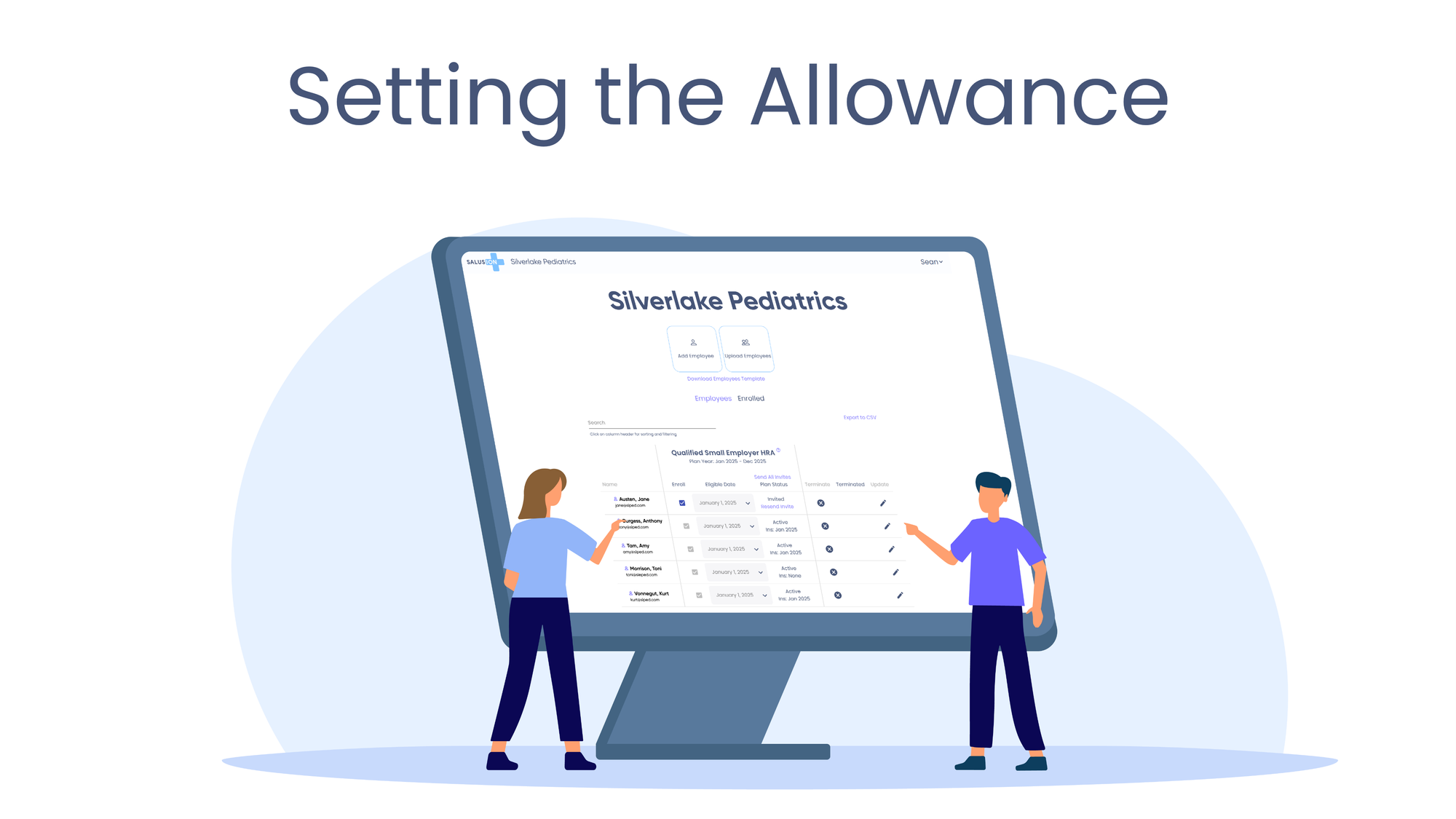Setting the Allowance