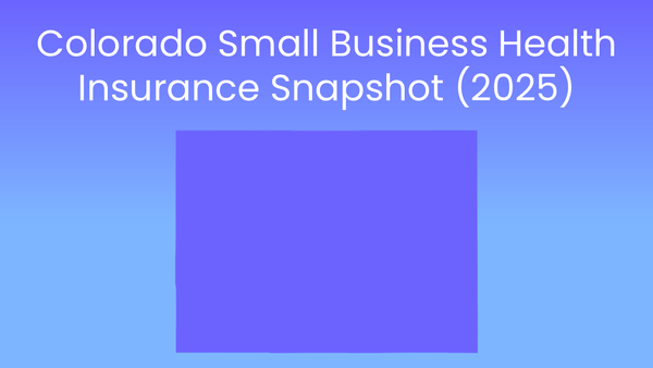 Colorado Health Insurance Snapshot (2025)